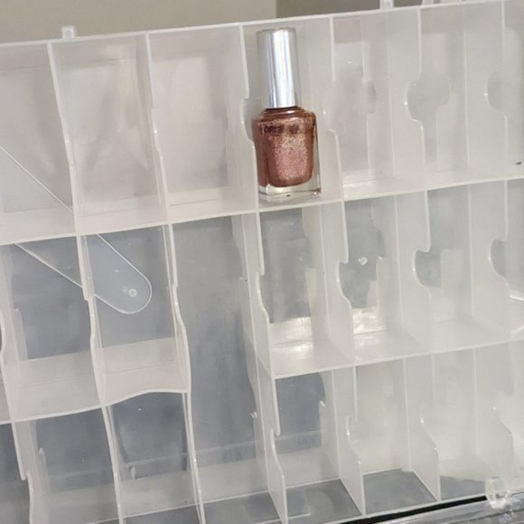 Nail Polish Tote Clear Plastic - Picture 2 of 6